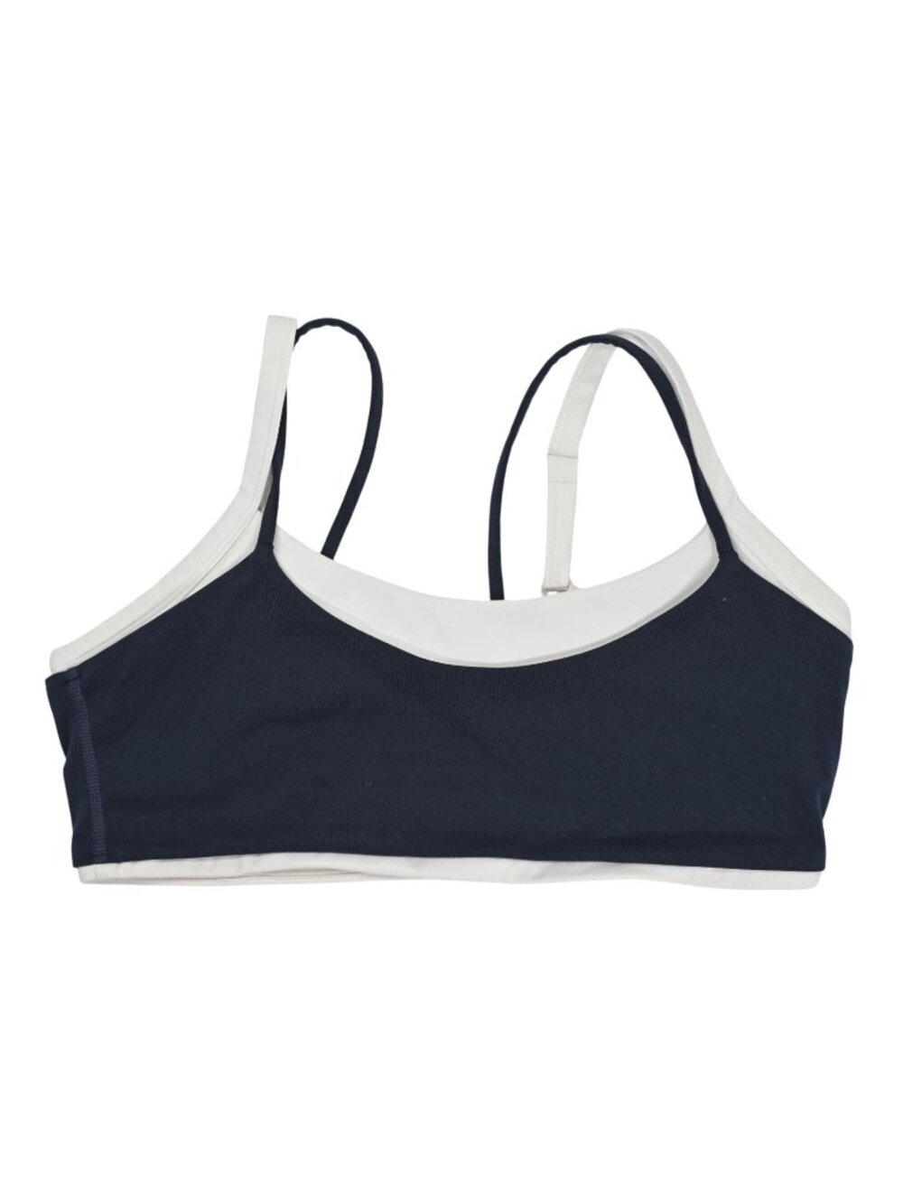FORM Layered Bra in Navy